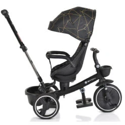 Cangaroo Fusion Black Driewieler Met Duwstang 110337 -Bekend Babyartikelen Winkel cangaroo fusion black driewieler met duwstang 110337 8