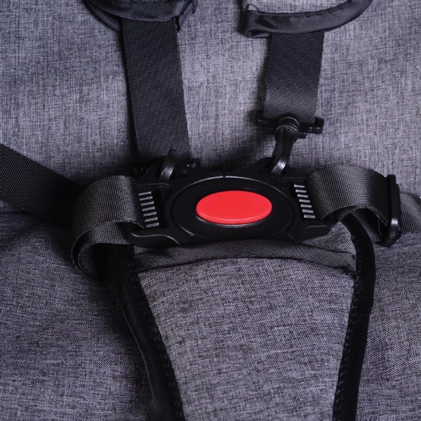 Cangaroo Gala Dark Grey/Silver 3-in-1 Combi Kinderwagen Incl. Autostoel. - Afbeelding 13