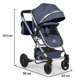 Cangaroo Gigi Denim 3-in-1 Combi Kinderwagen Incl. Autostoel -Bekend Babyartikelen Winkel cangaroo gigi denim 3 in 1 combi kinderwagen 16