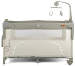 Cangaroo Indiana Grey Campingbed -Bekend Babyartikelen Winkel cangaroo indiana grey campingbed 2