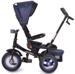 Cangaroo Jockey Trike Grey Stars Driewieler Met Duwstang En Zonnekap -Bekend Babyartikelen Winkel cangaroo jockey trike driewieler met duwstang en zonnekap 36