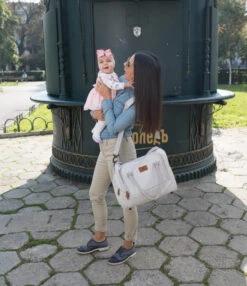 Cangaroo Jossie Beige Luiertas 5557 -Bekend Babyartikelen Winkel cangaroo jossie luiertas 5557 1