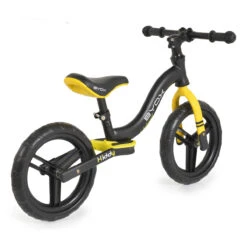 Cangaroo Kiddy Zwart/Geel Loopfiets 109567 -Bekend Babyartikelen Winkel cangaroo kiddy zwart geel loopfiets 109567 3