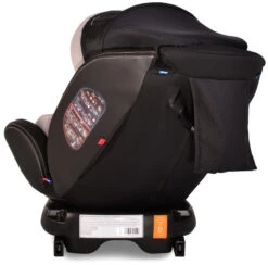 Cangaroo Pilot Light Grey Leather SPS Isofix 360° 0-36 Kg Autostoel Met Zonnekap -Bekend Babyartikelen Winkel cangaroo pilot light grey leather sps isofix 360 0 36 kg autostoel met zonnekap 11