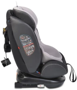 Cangaroo Pilot Light Grey Leather SPS Isofix 360° 0-36 Kg Autostoel Met Zonnekap -Bekend Babyartikelen Winkel cangaroo pilot light grey leather sps isofix 360 0 36 kg autostoel met zonnekap 3 2