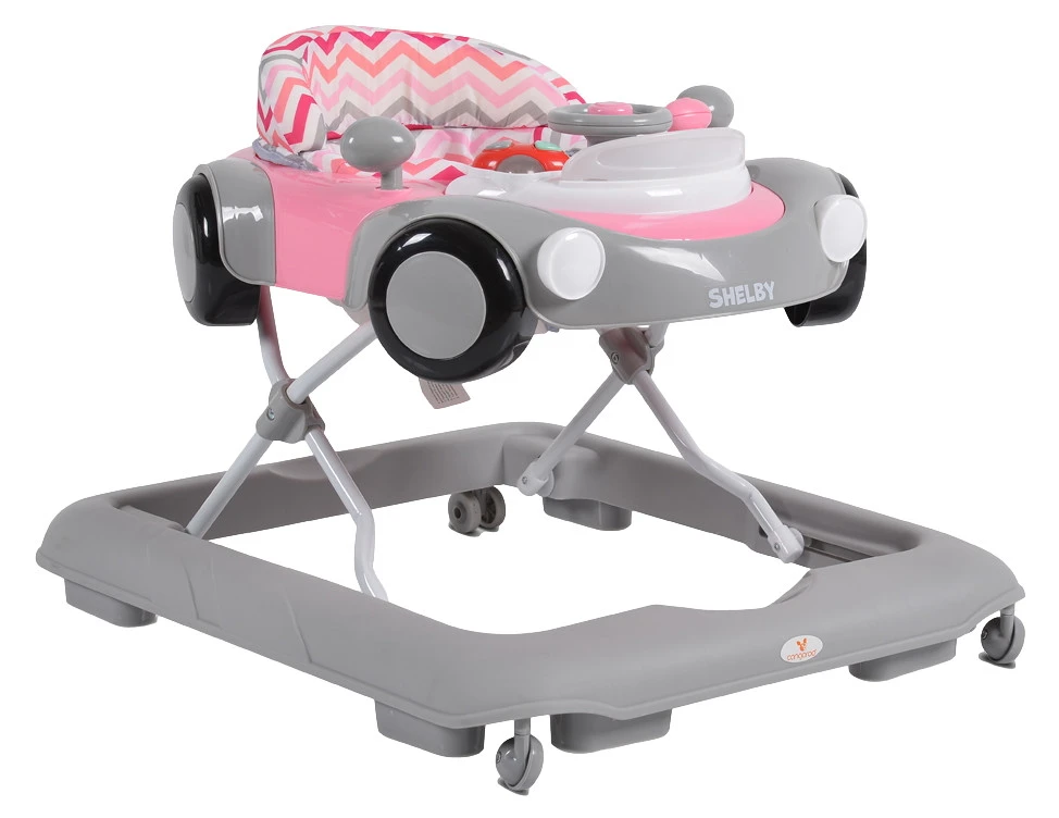 Cangaroo Shelby Roze Loopstoeltje 108888