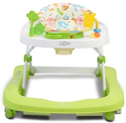 Cangaroo Walker Zoo Green Loopstoeltje 107479 -Bekend Babyartikelen Winkel cangaroo walker zoo green 2 in 1 loopstoeltje 3