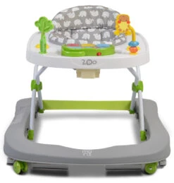 Cangaroo Walker Zoo Grey Loopstoeltje 107481 -Bekend Babyartikelen Winkel cangaroo walker zoo grey 2 in 1 loopstoeltje 5