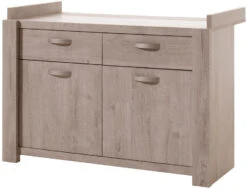 Meegroei Babykamer Amalia Grijs: Meegroei Ledikant En Commode -Bekend Babyartikelen Winkel commode amalia grijs 2