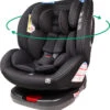 Ding Cruz Black 360° Isofix Autostoel 0-36kg DI-101919 -Bekend Babyartikelen Winkel di 101919 ding cruz black arrow 1