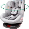 Ding Cruz Light Grey 360° Isofix Autostoel 0-36kg DI-101921 -Bekend Babyartikelen Winkel di 101921 ding cruz light grey arrow