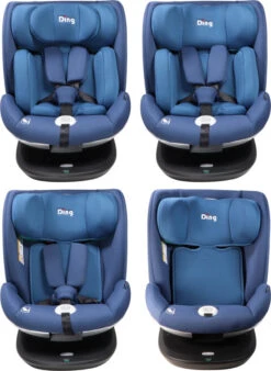 Ding Mace Blue 360° I-Size Autostoel 0-36kg DI-111919 -Bekend Babyartikelen Winkel di 111919 ding mace blue 05