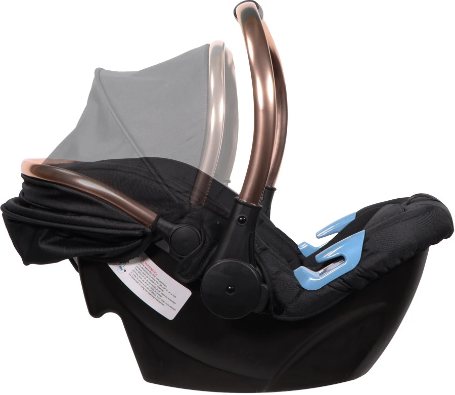 Ding Amigo Black/Rose 0-13kg Autostoel DI-191709 5 Ding Amigo Black/Rose 0-13kg Autostoel DI-191709 - Afbeelding 3