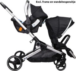 Ding Amigo Black/Silver 0-13kg Autostoel DI-191708 -Bekend Babyartikelen Winkel ding amigo black silver 0 13kg autostoel di 191708 2