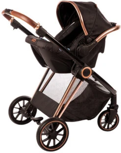 Ding Fenix Black/Rose Autostoel 0-13kg -Bekend Babyartikelen Winkel ding fenix black rose kinderwagen incl. autostoel 2 1 1