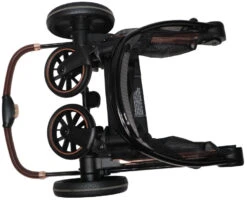 Ding Fenix Black/Rose Kinderwagen DI-191702 30 Ding Fenix Black/Rose Kinderwagen DI-191702 -Bekend Babyartikelen Winkel ding fenix kinderwagen ingeklapt 1