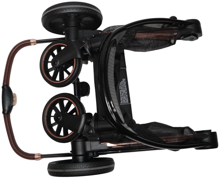 Ding Fenix Black/Rose Kinderwagen DI-191702 13 Ding Fenix Black/Rose Kinderwagen DI-191702 - Afbeelding 11