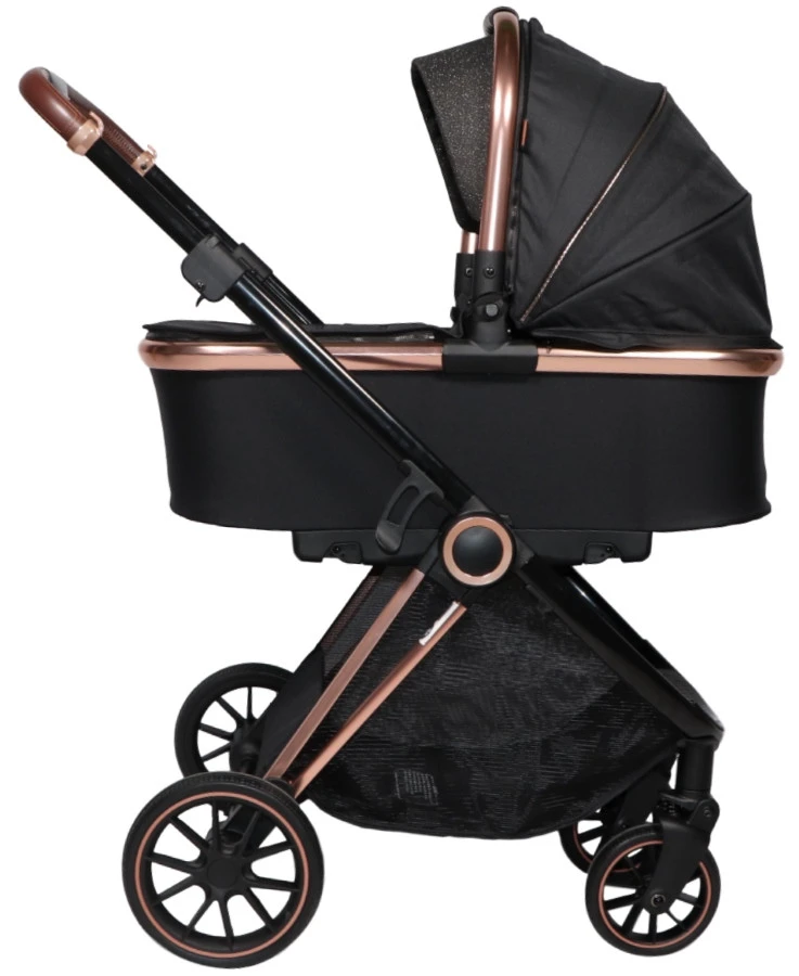 Ding Fenix Black/Rose Kinderwagen DI-191702 5 Ding Fenix Black/Rose Kinderwagen DI-191702 - Afbeelding 3
