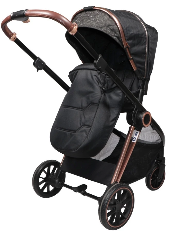Ding Fenix Black/Rose Kinderwagen DI-191702 8 Ding Fenix Black/Rose Kinderwagen DI-191702 - Afbeelding 6