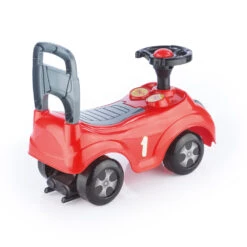 Dolu Sit 'n Ride Rood/Zwart Loopauto 8020 -Bekend Babyartikelen Winkel dolu sit n ride rood zwart loopauto 8020 1