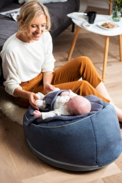 Doomoo Seat'n Swing Blauw Zitzak 04 -Bekend Babyartikelen Winkel doomoo seat blauw zitzak 04 4