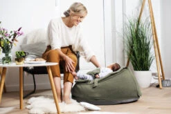 Doomoo Seat'n Swing Khaki Zitzak 05 -Bekend Babyartikelen Winkel doomoo seat khaki zitzak 05 3