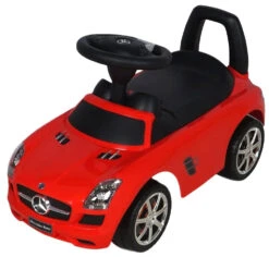 Eco Toys Mercedes SLS Rood Loopauto CLB-332 -Bekend Babyartikelen Winkel eco toys mercedes benz rood loopauto