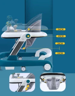 Eco Toys Grijs 2-in-1 Loopstoel HC546172 -Bekend Babyartikelen Winkel eco toys 2 in 1 loopstoel hc546172 11