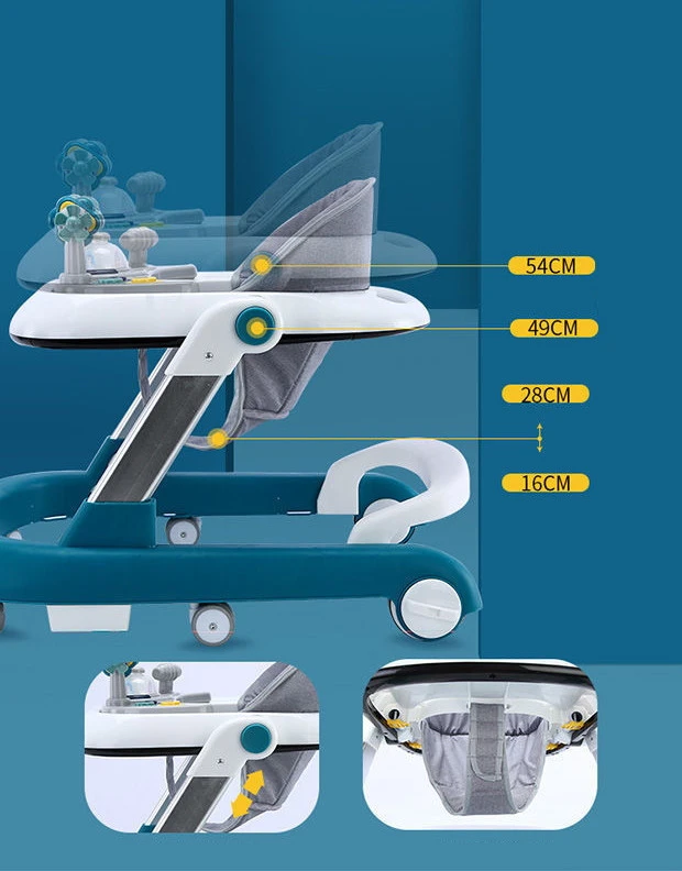 Eco Toys Stonegreen 2-in-1 Loopstoel HC546172 7 Eco Toys Stonegreen 2-in-1 Loopstoel HC546172 - Afbeelding 5