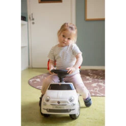 Eco Toys Fiat 500 Wit Loopauto HZ8620 -Bekend Babyartikelen Winkel eco toys fiat 500 wit loopauto hz8620 03