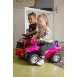 Eco Toys Quad Red Loopauto 551 -Bekend Babyartikelen Winkel eco toys quad pink loopauto 551 03