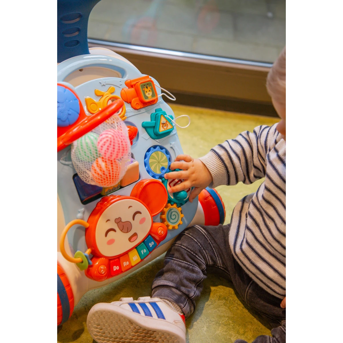 Eco Toys Study Desk Walker Blue Loopwagen HC505277 9 Eco Toys Study Desk Walker Blue Loopwagen HC505277 - Afbeelding 7