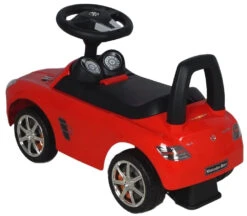 Eco Toys Mercedes SLS Rood Loopauto CLB-332 -Bekend Babyartikelen Winkel ecotoys mercedes loopauto rood