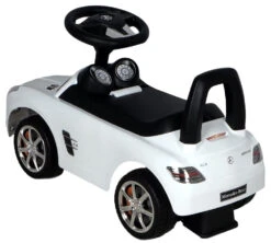 Eco Toys Mercedes SLS Wit Loopauto CLB-332 -Bekend Babyartikelen Winkel ecotoys mercedes loopauto wit