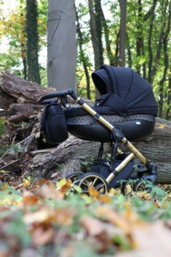 Baby Merc Faster 3 Black/Gold Limited Edition Kinderwagen Incl. Autostoel L143 -Bekend Babyartikelen Winkel faster gold 2