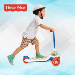 Fisher Price Popping Scooter Step 184106 -Bekend Babyartikelen Winkel fisher price popping scooter step 184106