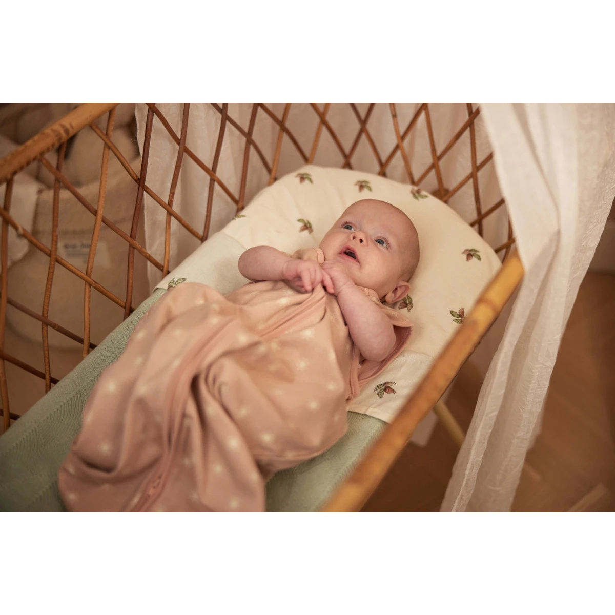 Jollein Wild Rose 90 Cm Zomerslaapzak 048-516-67023 7 Jollein Wild Rose 90 Cm Zomerslaapzak 048-516-67023 - Afbeelding 5