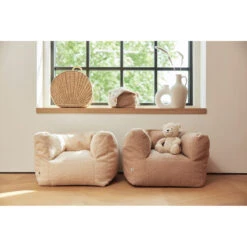 Jollein Boucle Biscuit Kinderfauteuil Beanbag 028-543-66067 -Bekend Babyartikelen Winkel jollein boucle naturel kinderfauteuil beanbag 028 543 66060 .5 1