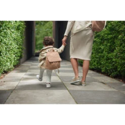 Jollein Boucle Naturel Rugtasje 057-591-66060 -Bekend Babyartikelen Winkel jollein boucle rugzakje .2