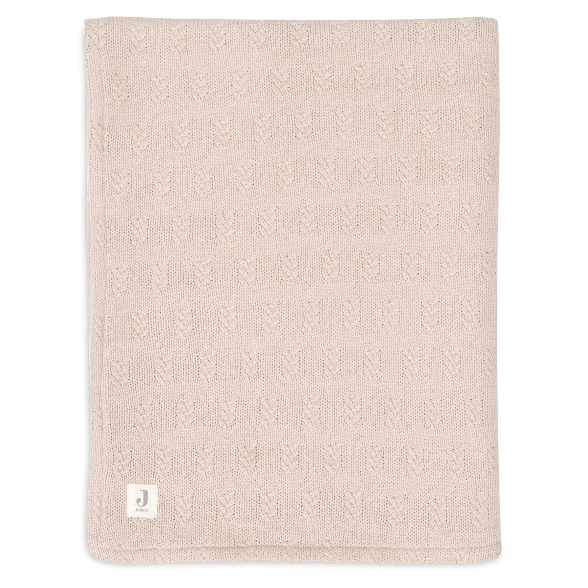 Jollein Grain Knit Wild Rose / Velvet 100 X 150 Cm Ledikantdeken 517-522-67066 - Afbeelding 2