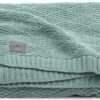 Jollein River Knit Ash Green 100x150 Cm Ledikantdeken 516-522-65285 -Bekend Babyartikelen Winkel jollein river knit ash green 75x100 cm wiegdeken 516 511 65285 1