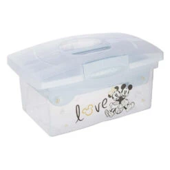 Keeeper Mickey Mouse Blauw Draagbare Opbergbox Met Organizer 1220268424700