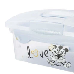Keeeper Mickey Mouse Blauw Draagbare Opbergbox Met Organizer 1220268424700 -Bekend Babyartikelen Winkel keeeper mickey mouse blauw draagbare opbergbox met organizer 1220268424700 4