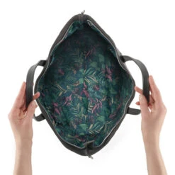 Kinderkraft Treasurebag Dark Grey Luiertas KATREAMBDGR0000 -Bekend Babyartikelen Winkel kinderkraft treasurebag dark grey nature vibes 9