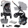 Kinderkraft A-Tour Light Grey 3-in-1 Kinderwagen Incl. Autostoel KSATOU00LGR3000 -Bekend Babyartikelen Winkel kinderkraft a tour light grey 3 in 1 kinderwagen incl. autostoel ksatou00lgr3000 1