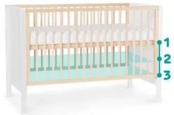 Kinderkraft Mia Wit Ledikant KKHMIAWHT0000 24 Kinderkraft Mia Wit Ledikant KKHMIAWHT0000 -Bekend Babyartikelen Winkel kinderkraft mia wit ledikant incl. matras kkhmiawht000m 1 7 1
