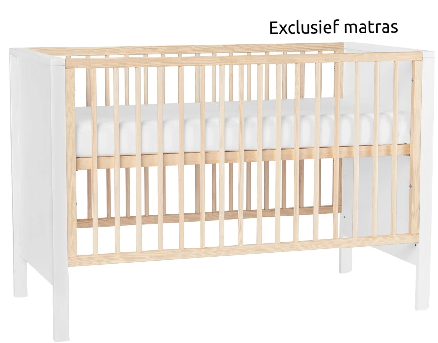 Kinderkraft Mia Wit Ledikant KKHMIAWHT0000 3 Kinderkraft Mia Wit Ledikant KKHMIAWHT0000