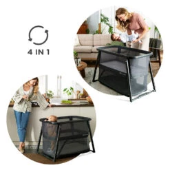Kinderkraft Sofi+ Black 4-in-1 Wieg KLSOFIPLGRY0000 -Bekend Babyartikelen Winkel kinderkraft sofi black 4 in 1 wieg klsofiplgry0000 6