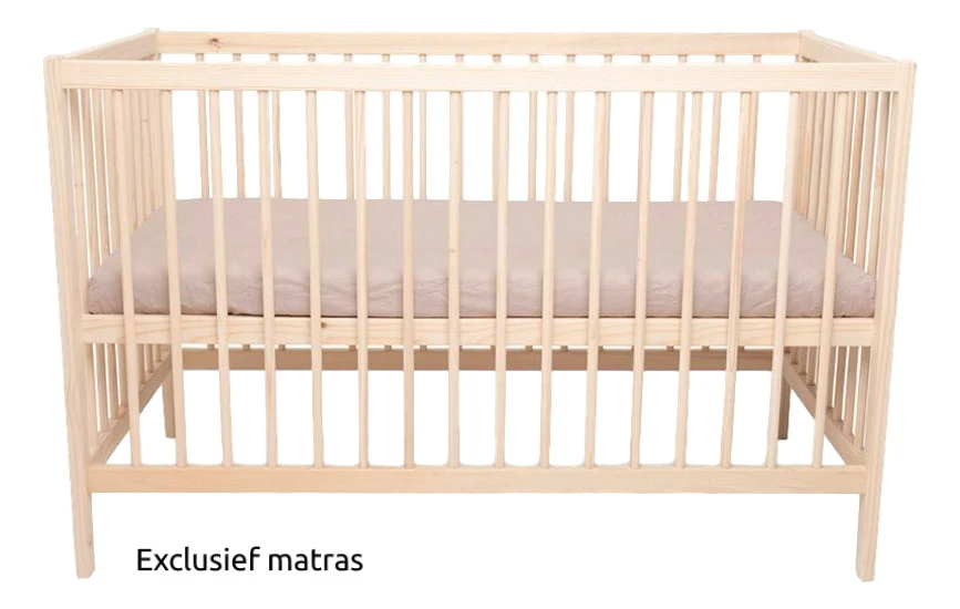 Kukka 60 X 120 Cm Houten Ledikant NTR410 4 Kukka 60 X 120 Cm Houten Ledikant NTR410 - Afbeelding 2