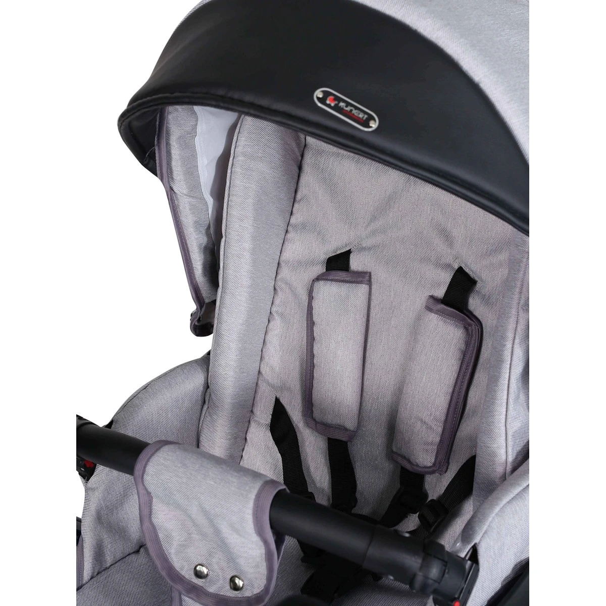 Kunert Booster Black Graphite Tandem Duowagen BO-03-BLACK 13 Kunert Booster Black Graphite Tandem Duowagen BO-03-BLACK - Afbeelding 11